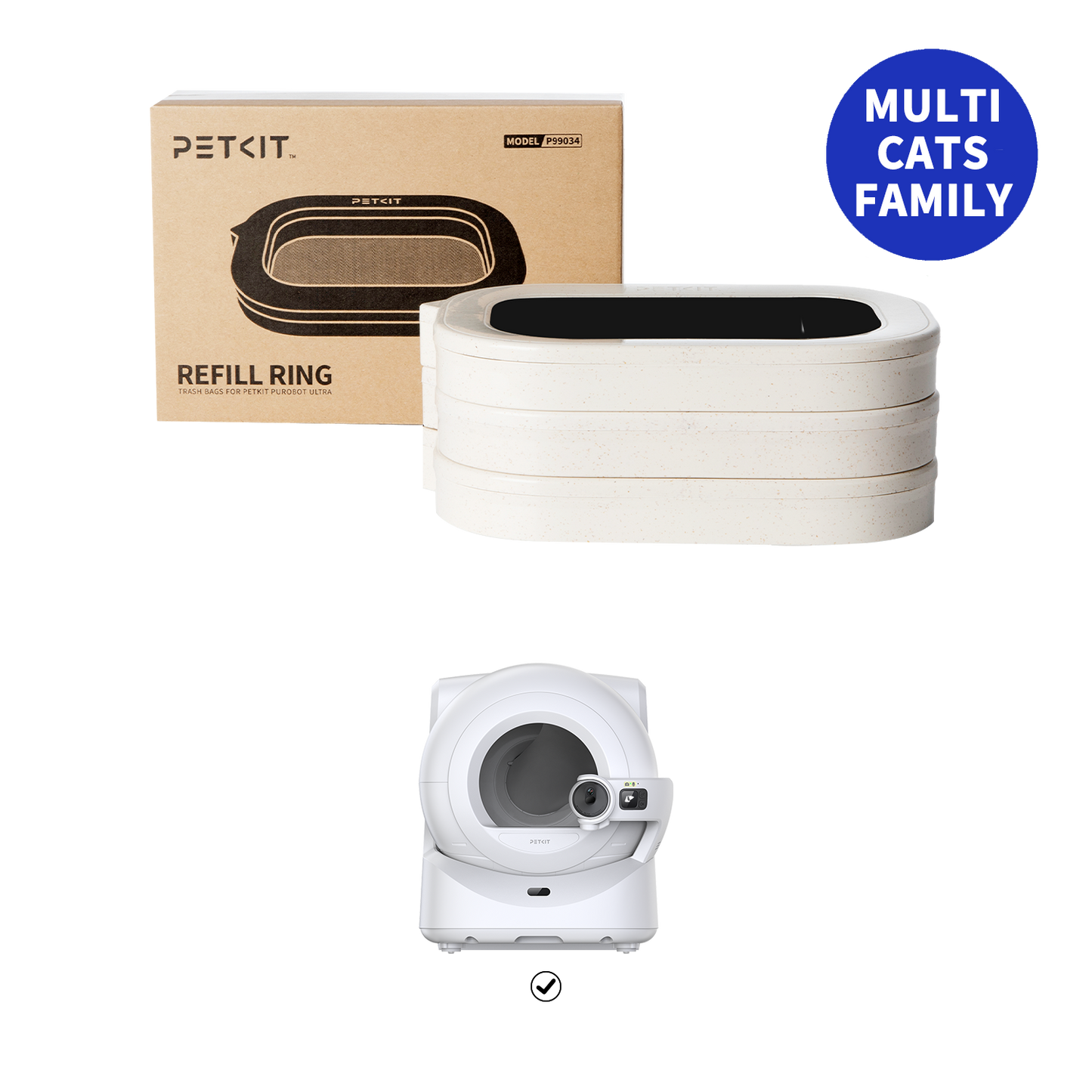 PetKty Multi-Cat Mega Saver Rings