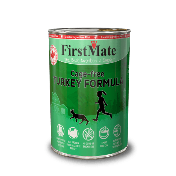 FirstMate Limited Ingredient – Cage Free Turkey Wet Cat Food