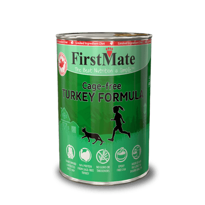 FirstMate Limited Ingredient – Cage Free Turkey Wet Cat Food