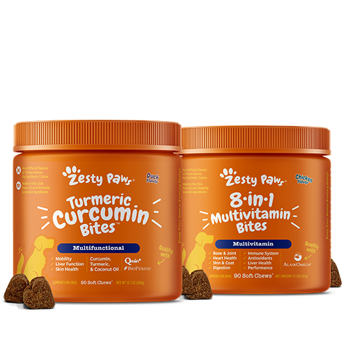 Multifunctional Bites + Turmeric Bites for Dogs Bundle