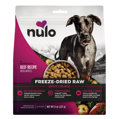 Nulo Freestyle Grain Free Beef Recipe with Apples Freeze-Dried Raw Dog Food